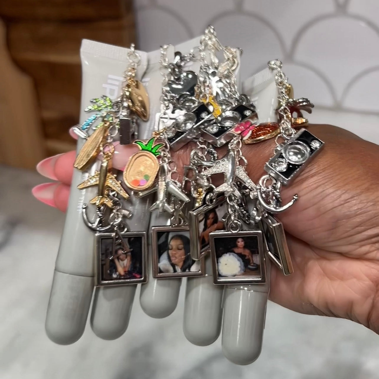 MINI LIPGLOSS KEY CHAIN